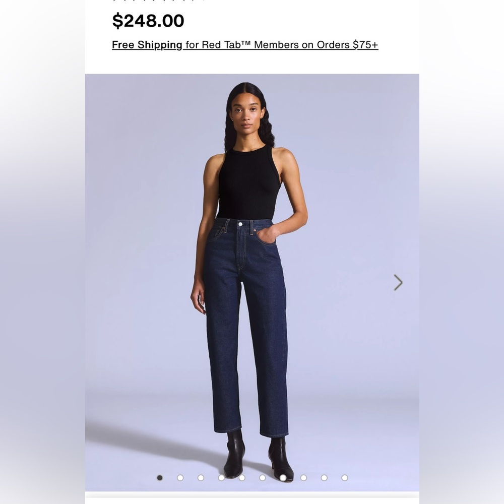 Levi's Made Japan Selvedge Column Blue Tab Jeans